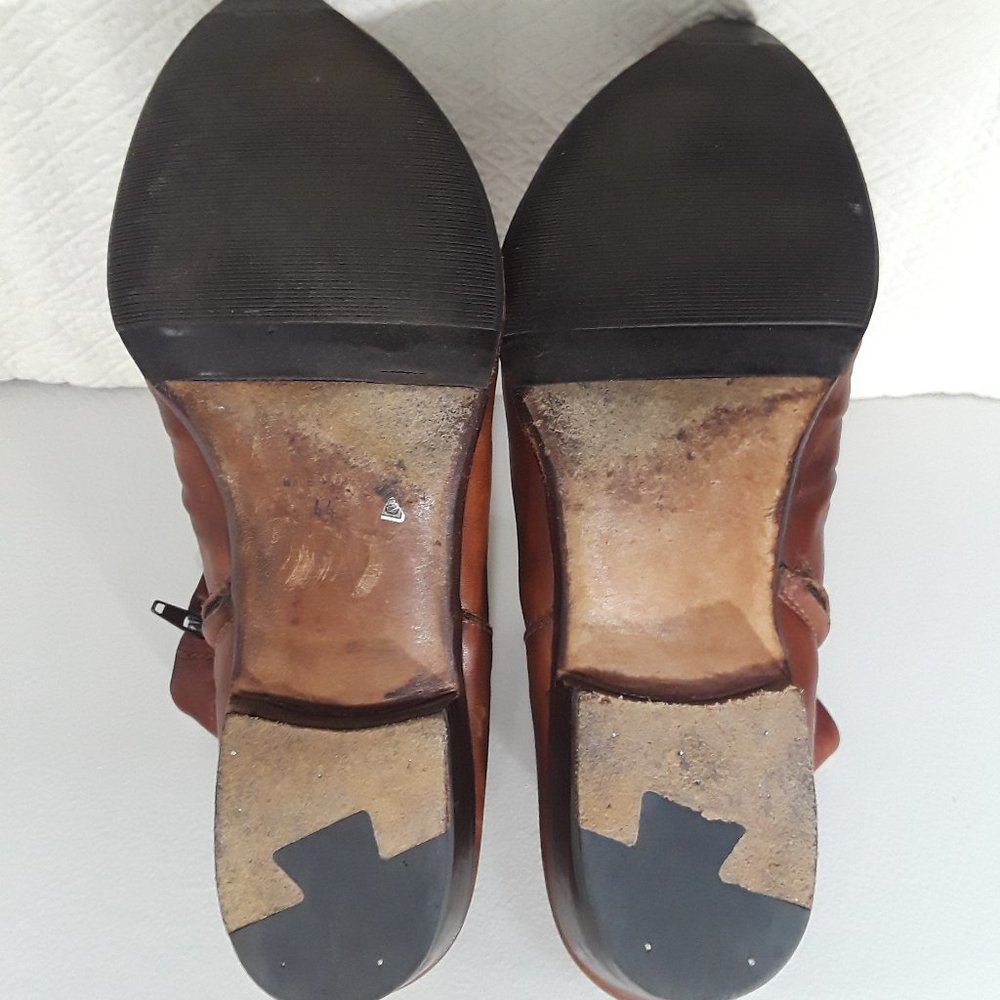 FROM Leather Zip Ankle Boot - Picture 8 of 11